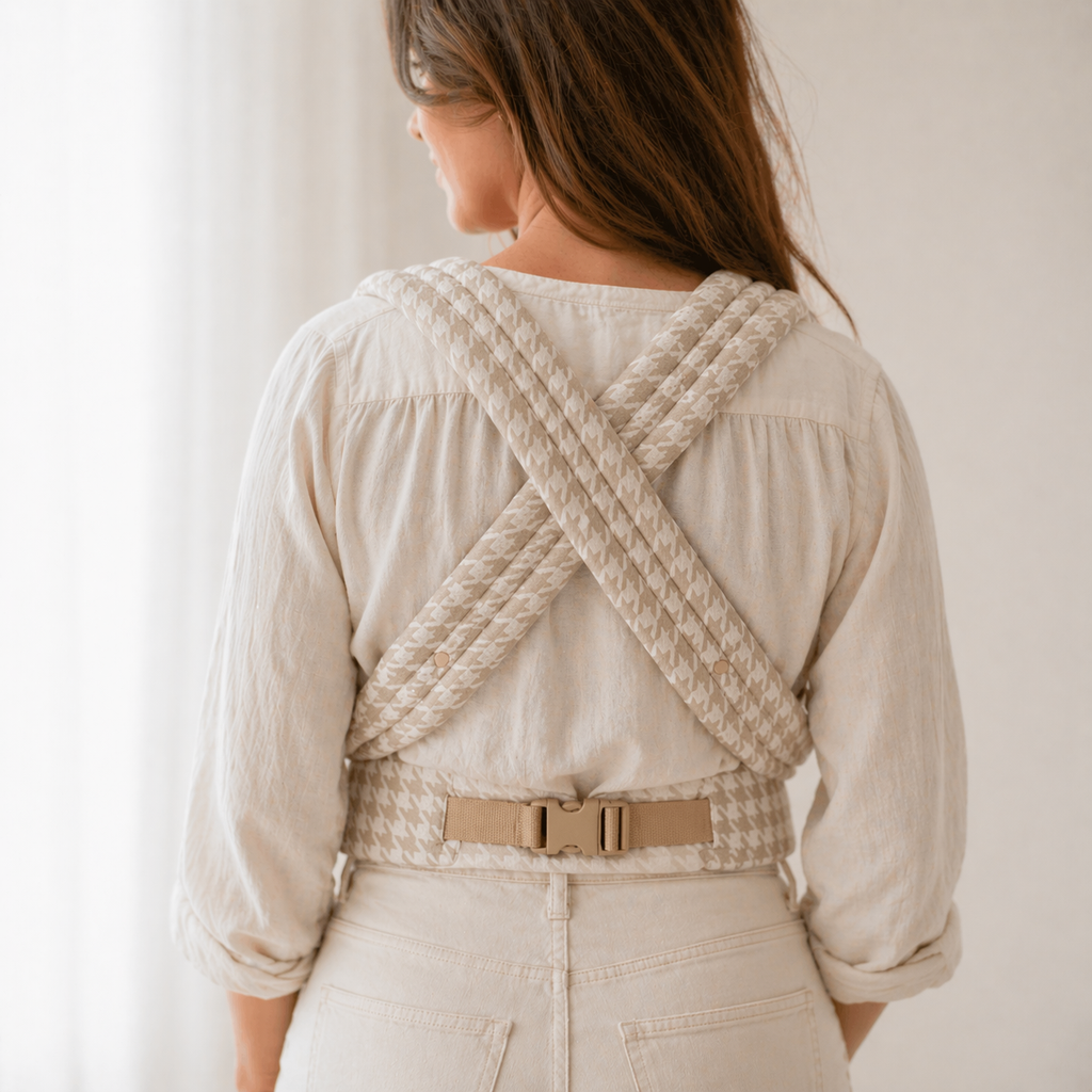 Porte bébé kaki 0 à 3 mois