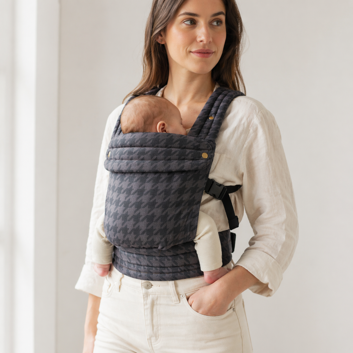 Porte bébé gris 0 à 3 mois