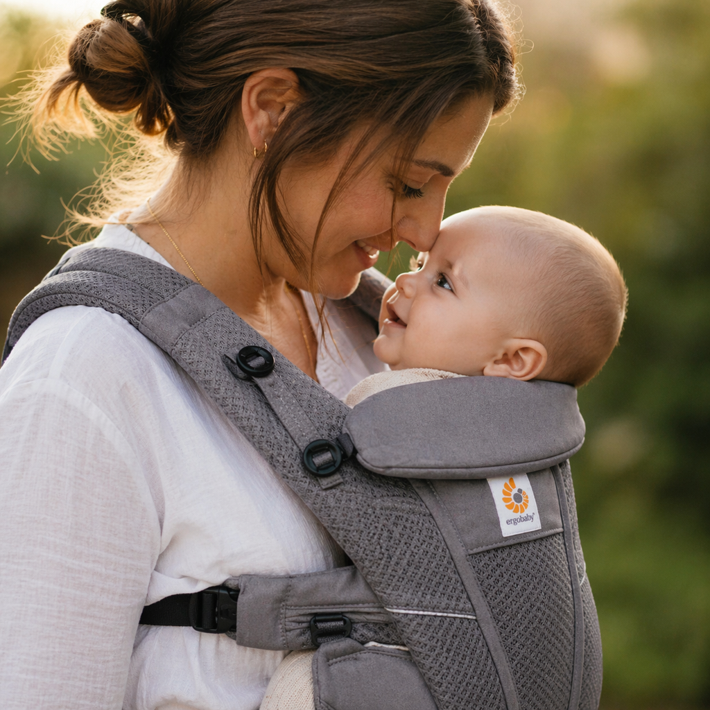 Porte bébé gris 3 à 6 mois