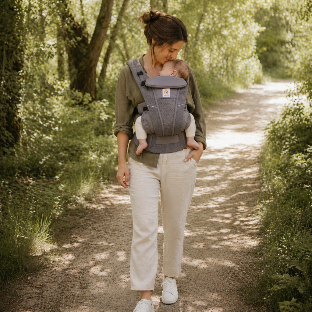 Porte bébé gris 3 à 6 mois