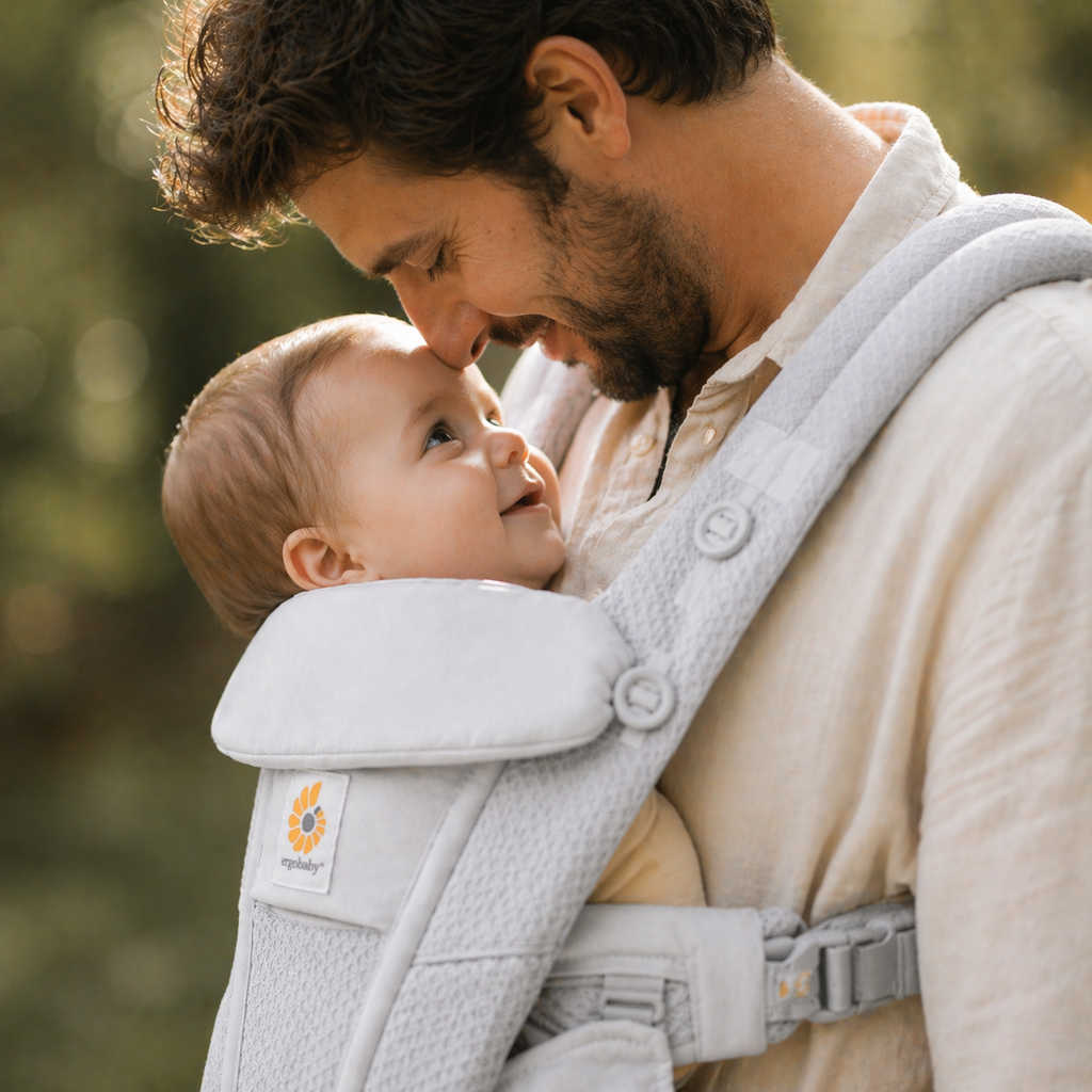 Porte bébé gris 6 à 9 mois