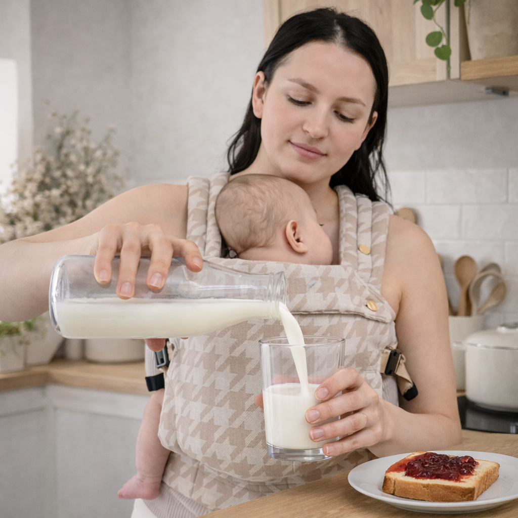 Porte bébé kaki 0 à 3 mois