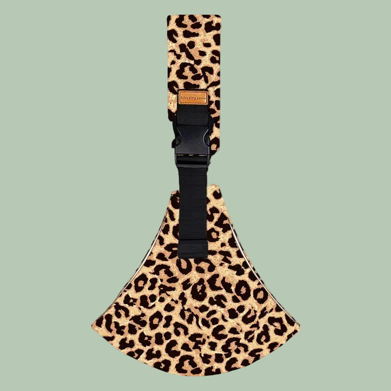 Porte bébé léopard 12 mois et plus